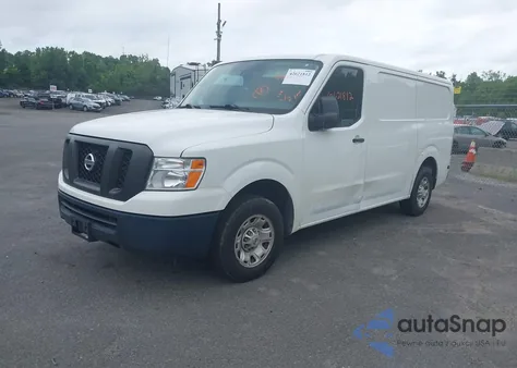 2020 Nissan Nv Cargo Nv1500 Sv Standard Roof V6 из США, поврежденный, VIN 1N6BF0KM8LN801030